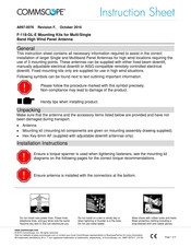Commscope F-118-GL-E Instruction Sheet