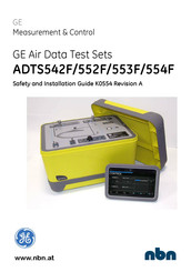GE ADTS554F Safety And Installation Manual