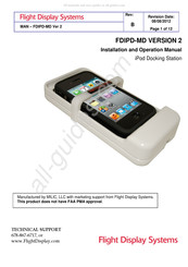 Flight Display Systems FDIP-MD VERSION 2 Installation And Operation Manual