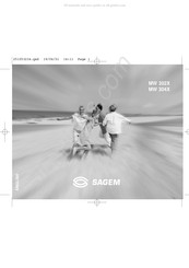 Sagem MW 304 Series Manual