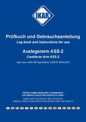 IKAR ASS-2 Log Book And Instructions For Use