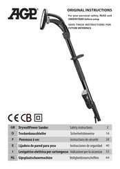 AGP DrywallPower GS9FSE Original Instructions Manual