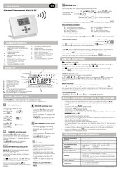 Watts Industries MILUX RF User Manual