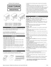 Craftsman 45278 Operator's Manual