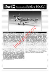 REVELL Supermarine Spitfire Mk.XVI Assembly Manual