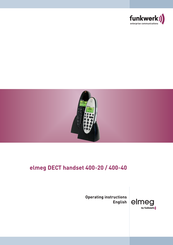 Funkwerk elmeg DECT 300 Series Operating Instructions Manual