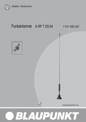 Blaupunkt A-RP T 05-M Manual