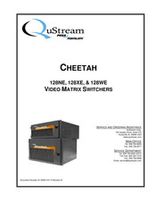 QuStream PESA CHEETAH 128 Series Manual