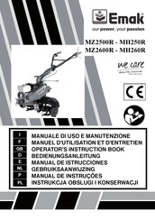 EMAK MZ250R Operators Instruction Book