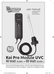SuperFish Koi Pro UVC 40 Watt User Manual