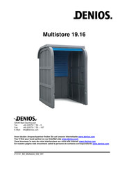 Denios Multistore 19.16 User Manual