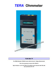 Tera TOM 584 Manual