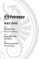 Petromax Dutch Oven Table fe90 User Manual