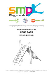 SMP Playgrounds HOGS BACK EC205B Installation Instructions Manual
