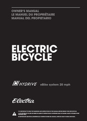 Electra Hydrive Owner's Manual