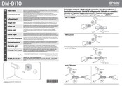 Epson DM-D110 Quick Start Manual