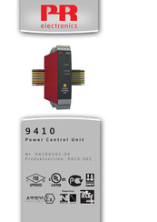 PR electronics 9410QA01 Installation Drawings