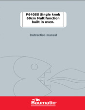 Baumatic P640SS Instruction Manual