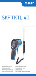 SKF TKTL 40 Instructions For Use Manual