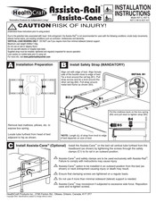 Healthcraft AST-S Installation Instructions