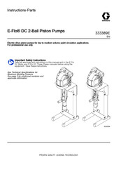 Graco E-Flo DC 333389E Instructions - Parts Manual