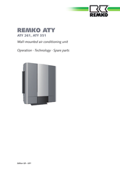 REMKO ATY 261 Operation,Technology,Spare Parts