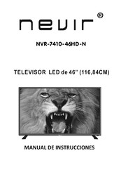 Nevir NVR-7410-46HD-N Instruction Manual