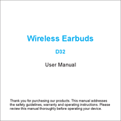 Letsfit D32 Manuals | ManualsLib