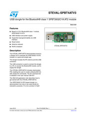 ST STEVAL-SPBT4ATV3 Manual