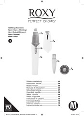 MediaShop Roxy Perfect Brows Instructions For Use Manual