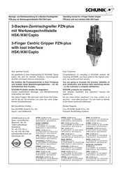SCHUNK PLZ Plus Series Operating Manual