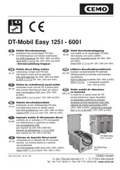 CEMO DT-Mobil Easy 125l Operating Instructions Manual