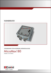 IBC control MicroMax180 Manual