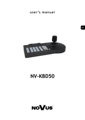 Novus NV-KBD50 User Manual
