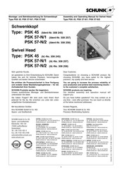 SCHUNK PSK 45 Assembly And Operating Manual