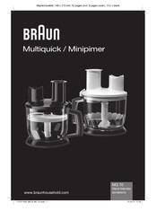 Braun MQ 70 Manuals ManualsLib