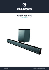 auna Areal Bar 950 Manual