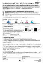Goobay 95674 Quick Start Manual
