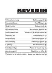 SEVERIN 8149 Instructions For Use Manual
