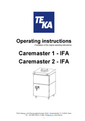 Teka Caremaster 2 IFA Operating Instructions Manual