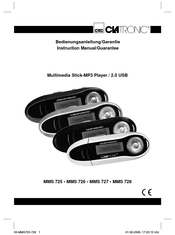 Clatronic MMS 727 Instruction Manual & Guarantee