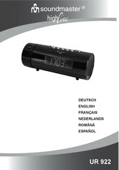 Wörlein Soundmaster Highline UR 922 User Manual