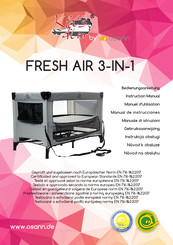 osann Kids Alm Fresh Air 3-in-1 Instruction Manual