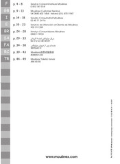 Moulinex Zello User Manual