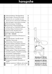 Hans Grohe Raindance E 100 Set Instructions For Use/Assembly Instructions