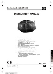 Dittmann RGT 284 Instruction Manual
