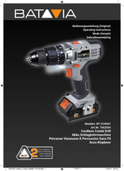 Batavia BT-CCD001 Operating Instructions Manual