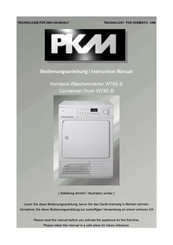 Pkm WT8E-B Instruction Manual