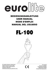 EuroLite FL-100 User Manual