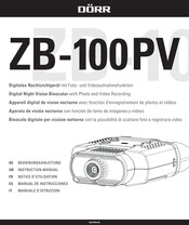 Dörr ZB-100PV Instruction Manual